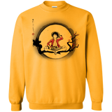 Sweatshirts Gold / Small Straw Hat Pirate Crewneck Sweatshirt