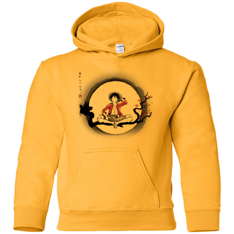 Sweatshirts Gold / YS Straw Hat Pirate Youth Hoodie