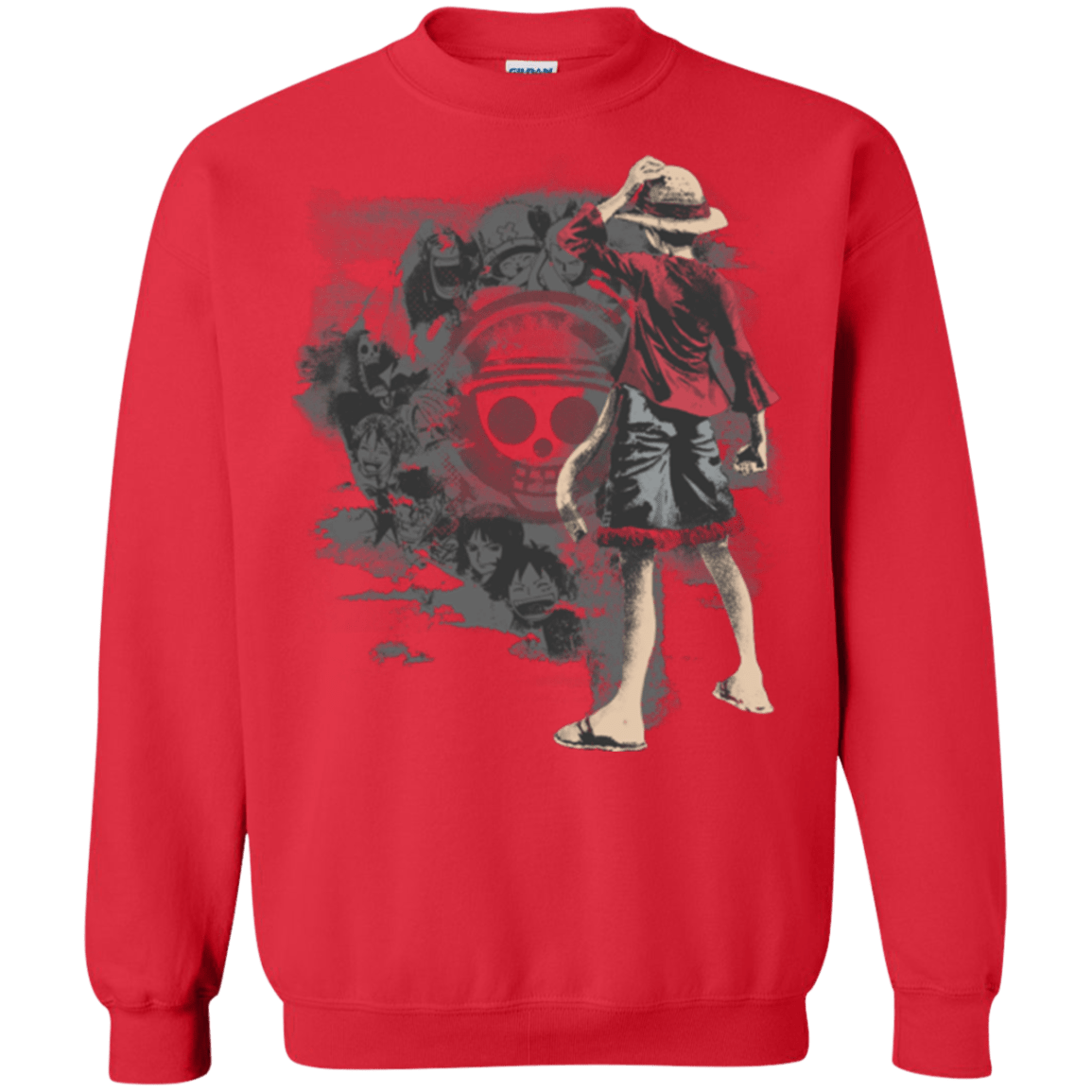 Sweatshirts Red / Small Straw hats Crewneck Sweatshirt