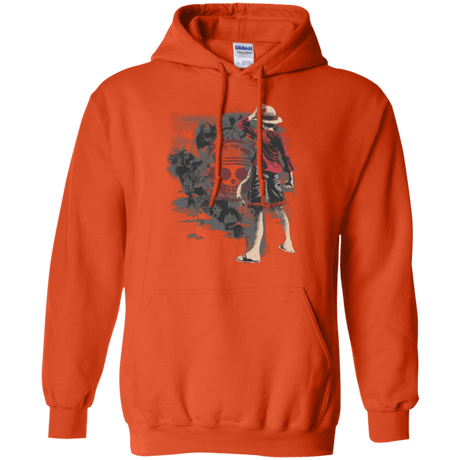 Sweatshirts Orange / Small Straw hats Pullover Hoodie