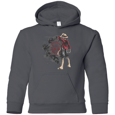 Sweatshirts Charcoal / YS Straw hats Youth Hoodie