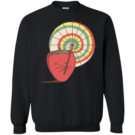 Sweatshirts Black / Small Strawberry Frye Crewneck Sweatshirt
