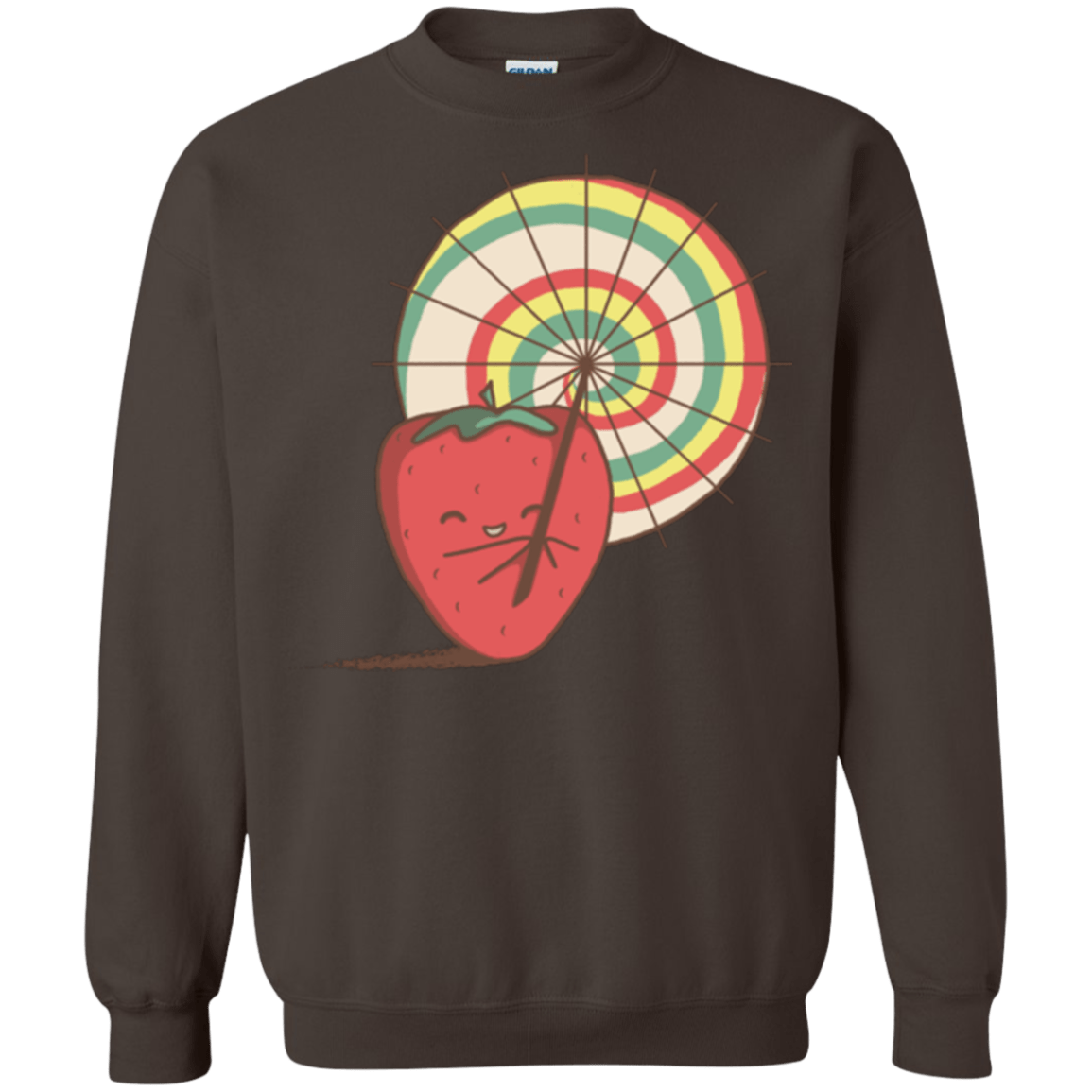 Sweatshirts Dark Chocolate / Small Strawberry Frye Crewneck Sweatshirt