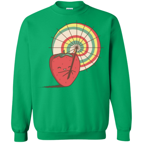 Sweatshirts Irish Green / Small Strawberry Frye Crewneck Sweatshirt