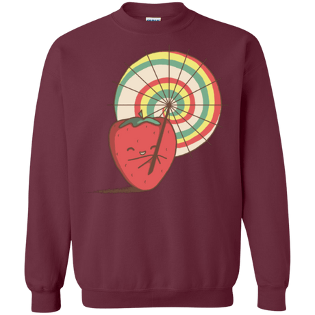 Sweatshirts Maroon / Small Strawberry Frye Crewneck Sweatshirt