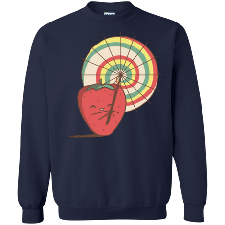 Sweatshirts Navy / Small Strawberry Frye Crewneck Sweatshirt