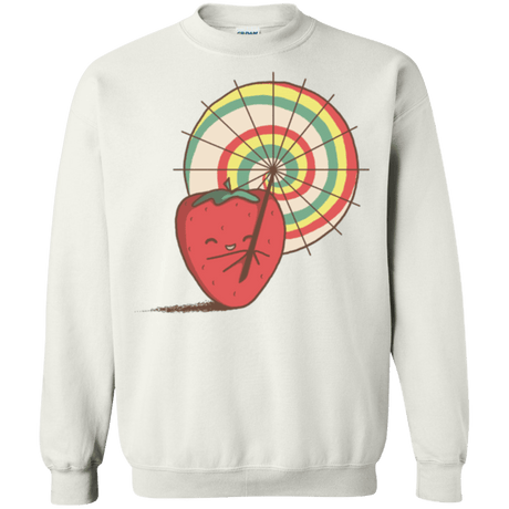 Sweatshirts White / Small Strawberry Frye Crewneck Sweatshirt