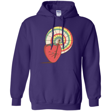 Sweatshirts Purple / Small Strawberry Frye Pullover Hoodie