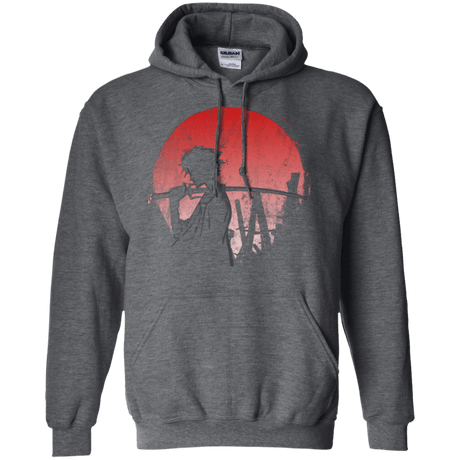 Sweatshirts Dark Heather / Small Stray dog mugan Pullover Hoodie