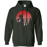 Sweatshirts Forest Green / Small Stray dog mugan Pullover Hoodie
