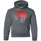 Sweatshirts Dark Heather / YS Stray dog mugan Youth Hoodie