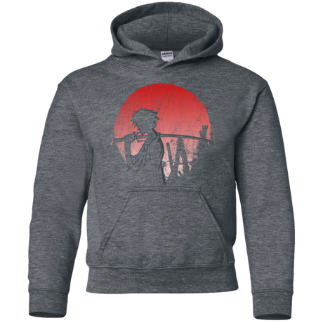 Sweatshirts Dark Heather / YS Stray dog mugan Youth Hoodie