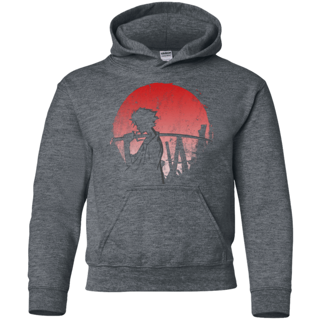Sweatshirts Dark Heather / YS Stray dog mugan Youth Hoodie