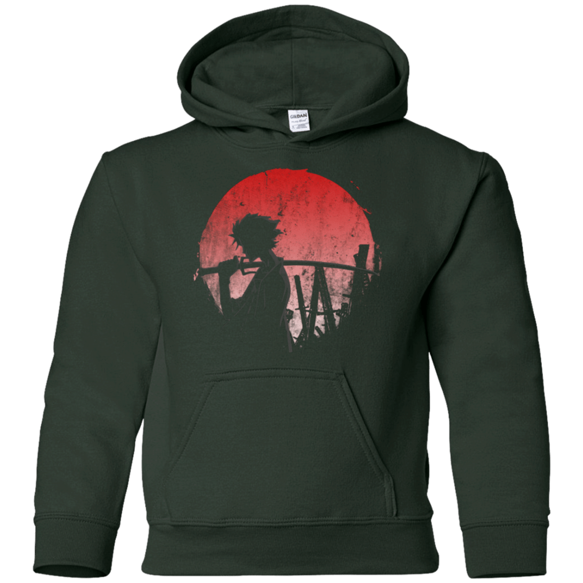 Sweatshirts Forest Green / YS Stray dog mugan Youth Hoodie