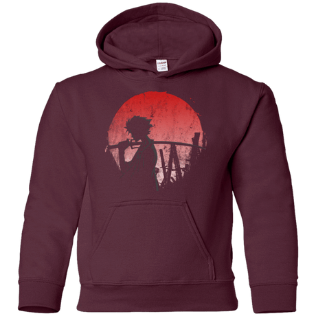 Sweatshirts Maroon / YS Stray dog mugan Youth Hoodie