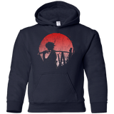 Sweatshirts Navy / YS Stray dog mugan Youth Hoodie