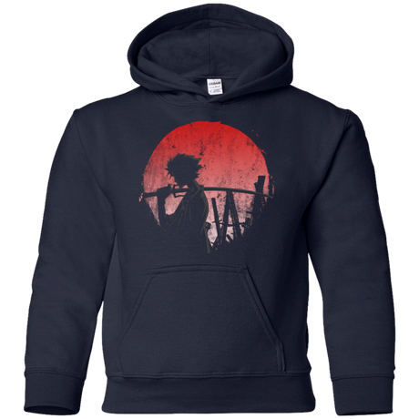 Sweatshirts Navy / YS Stray dog mugan Youth Hoodie