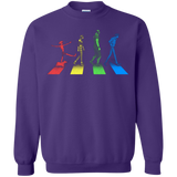 Sweatshirts Purple / Small Stray Dog Strut Crewneck Sweatshirt