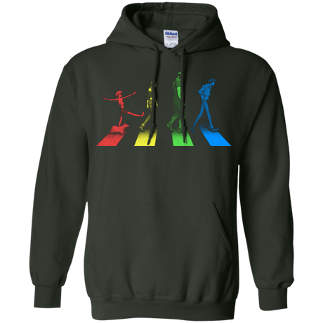 Sweatshirts Forest Green / Small Stray Dog Strut Pullover Hoodie