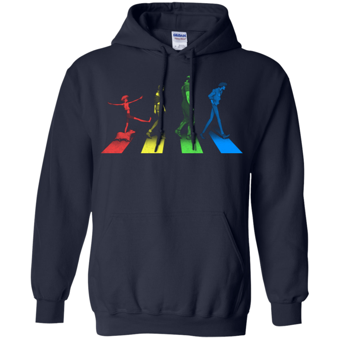 Sweatshirts Navy / Small Stray Dog Strut Pullover Hoodie