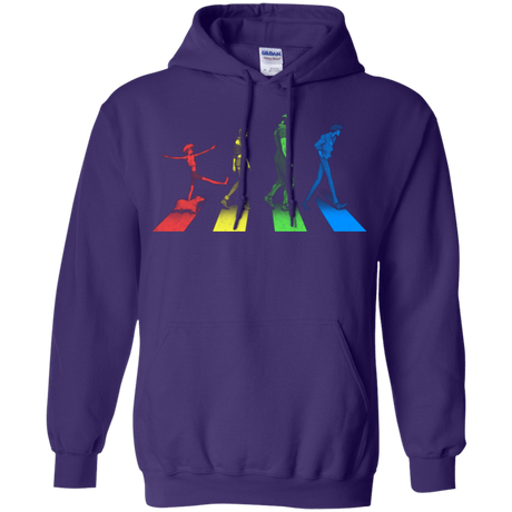 Sweatshirts Purple / Small Stray Dog Strut Pullover Hoodie