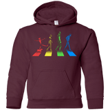 Sweatshirts Maroon / YS Stray Dog Strut Youth Hoodie