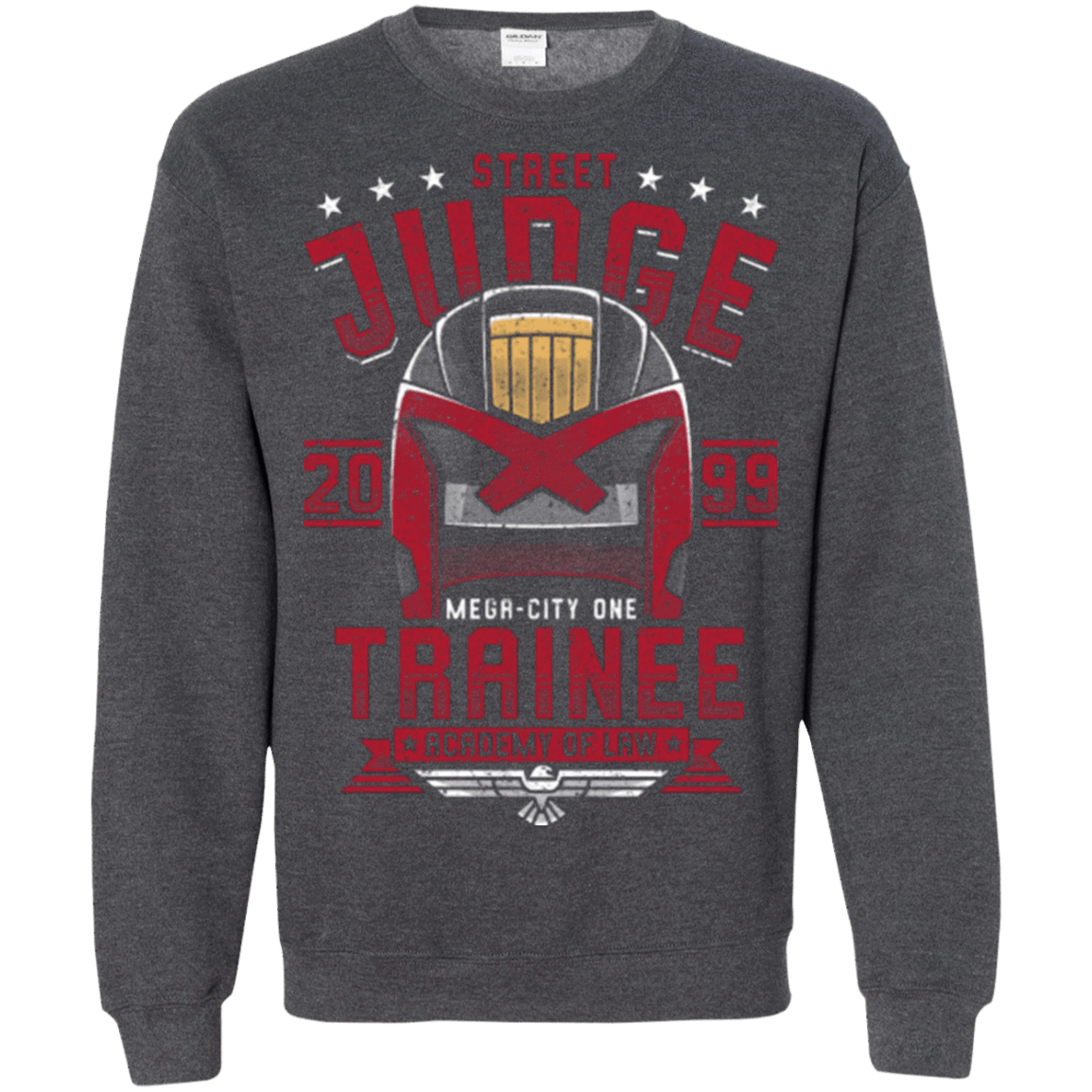 Sweatshirts Dark Heather / Small Street Judge Crewneck Sweatshirt