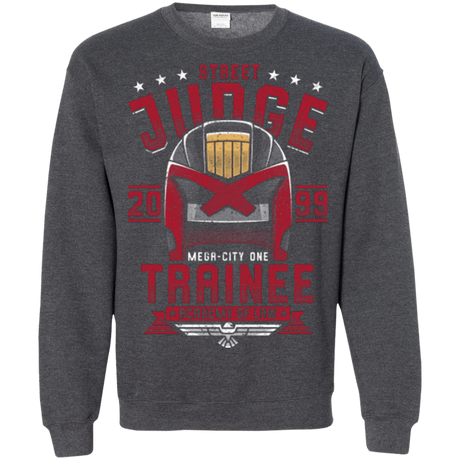 Sweatshirts Dark Heather / Small Street Judge Crewneck Sweatshirt