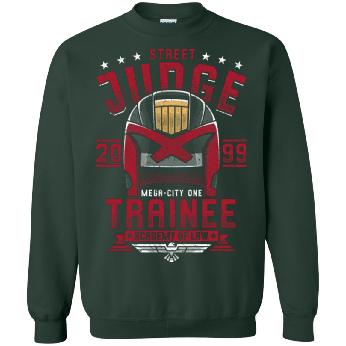 Sweatshirts Forest Green / Small Street Judge Crewneck Sweatshirt