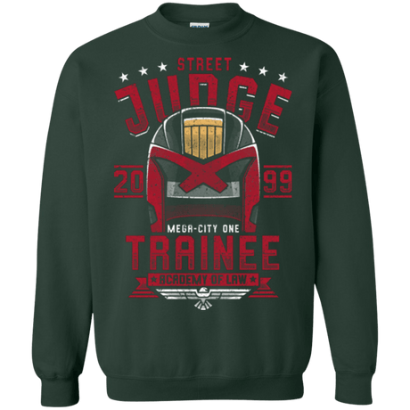 Sweatshirts Forest Green / Small Street Judge Crewneck Sweatshirt