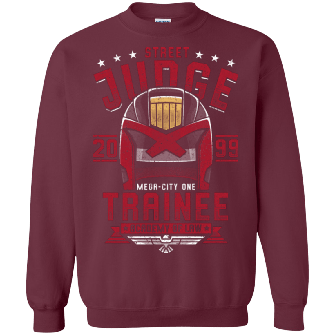 Sweatshirts Maroon / Small Street Judge Crewneck Sweatshirt