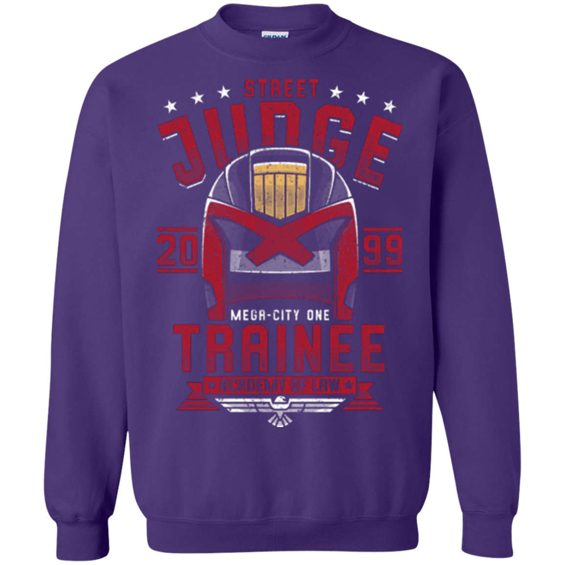 Sweatshirts Purple / Small Street Judge Crewneck Sweatshirt