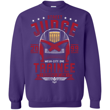 Sweatshirts Purple / Small Street Judge Crewneck Sweatshirt