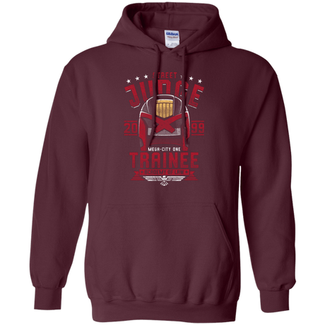 Sweatshirts Maroon / Small Street Judge Pullover Hoodie