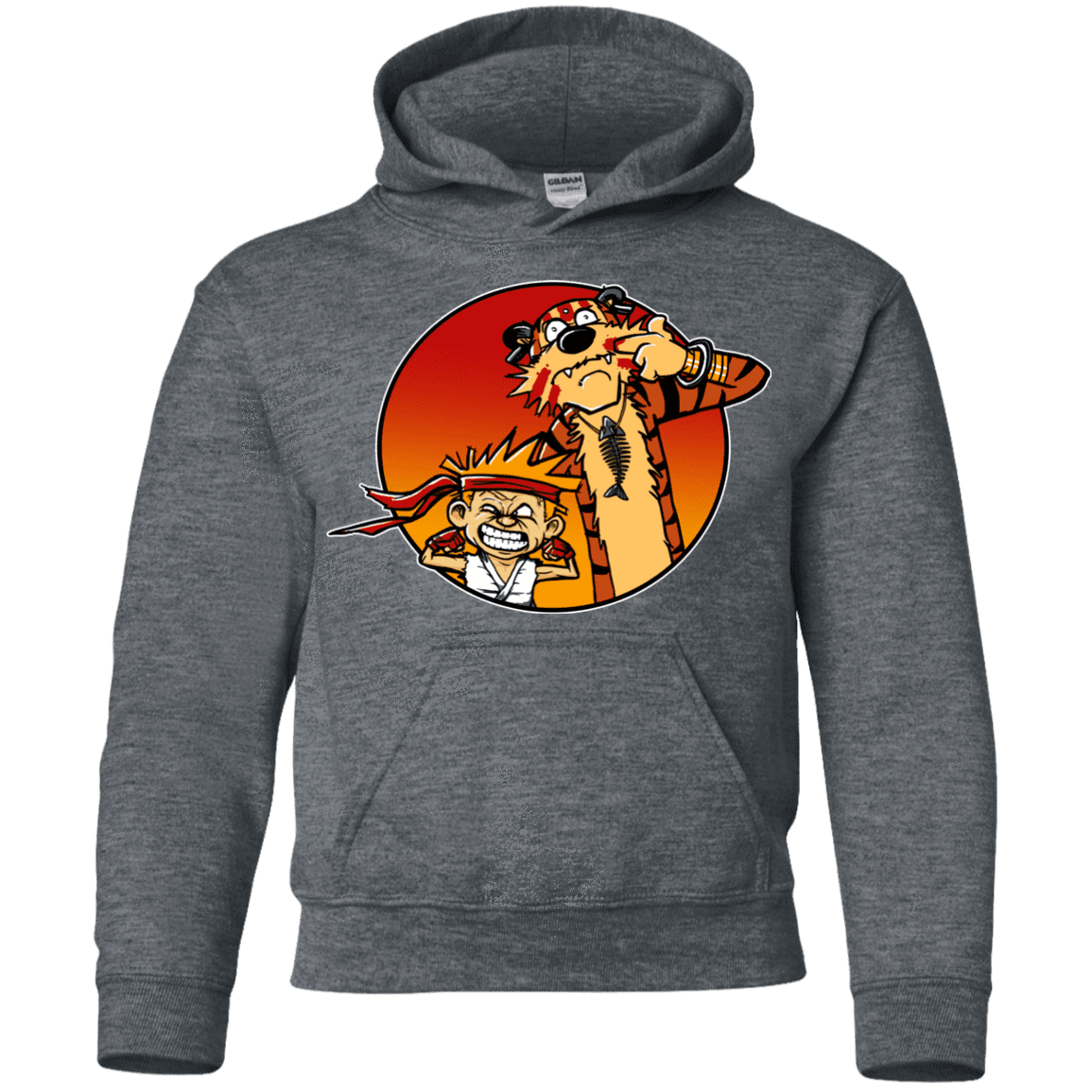 Sweatshirts Dark Heather / YS Street Pals Youth Hoodie