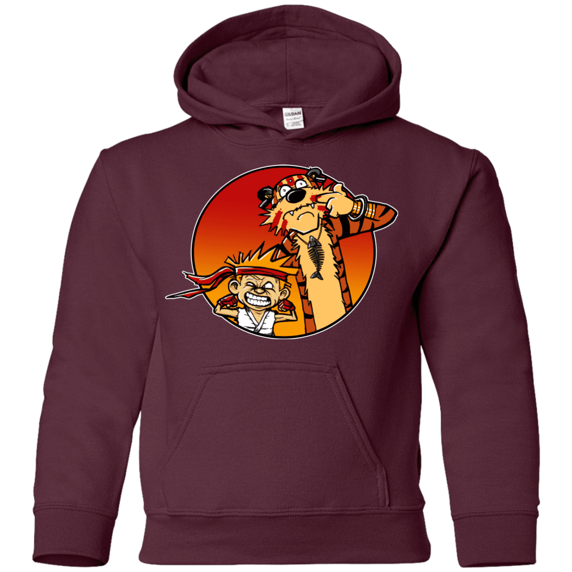 Sweatshirts Maroon / YS Street Pals Youth Hoodie