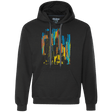 Sweatshirts Black / S Stripey City Premium Fleece Hoodie