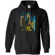 Sweatshirts Black / S Stripey City Pullover Hoodie