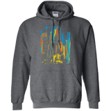 Sweatshirts Dark Heather / S Stripey City Pullover Hoodie