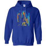 Sweatshirts Royal / S Stripey City Pullover Hoodie