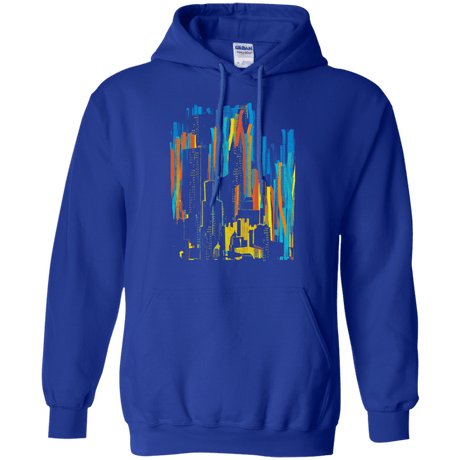 Sweatshirts Royal / S Stripey City Pullover Hoodie