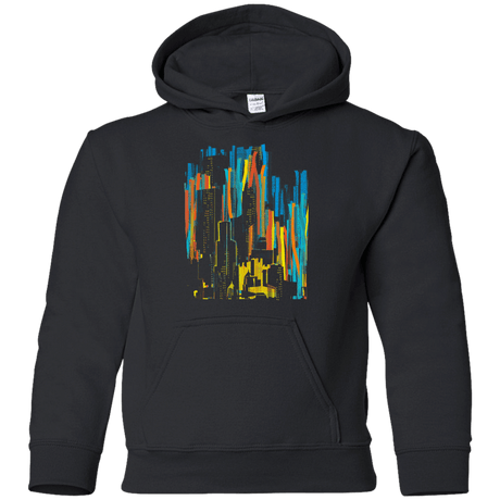 Sweatshirts Black / YS Stripey City Youth Hoodie