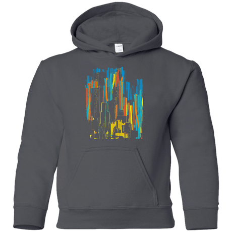 Sweatshirts Charcoal / YS Stripey City Youth Hoodie