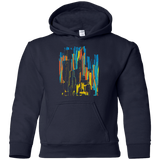 Sweatshirts Navy / YS Stripey City Youth Hoodie