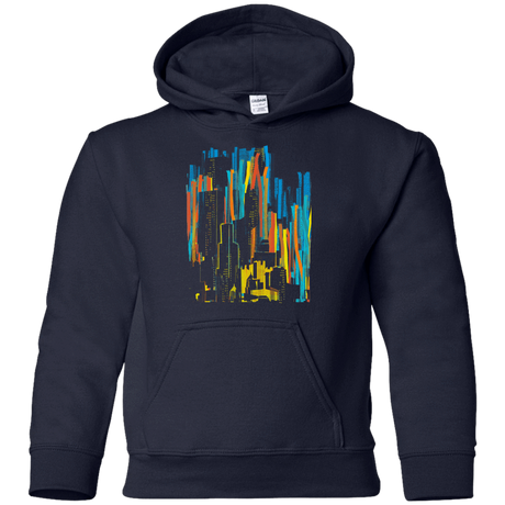 Sweatshirts Navy / YS Stripey City Youth Hoodie