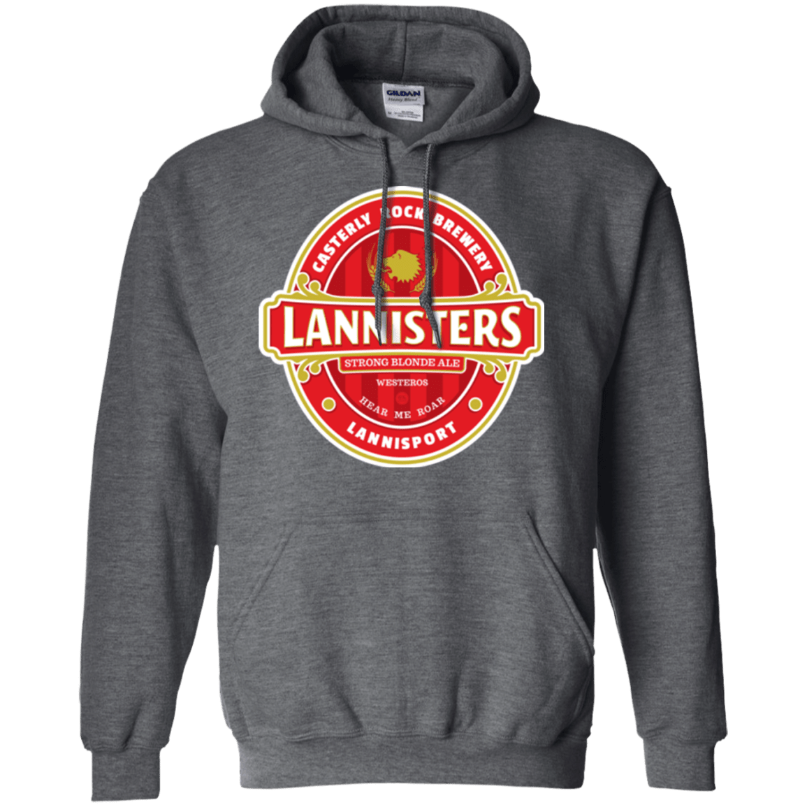 Sweatshirts Dark Heather / Small Strong Blonde Ale Pullover Hoodie