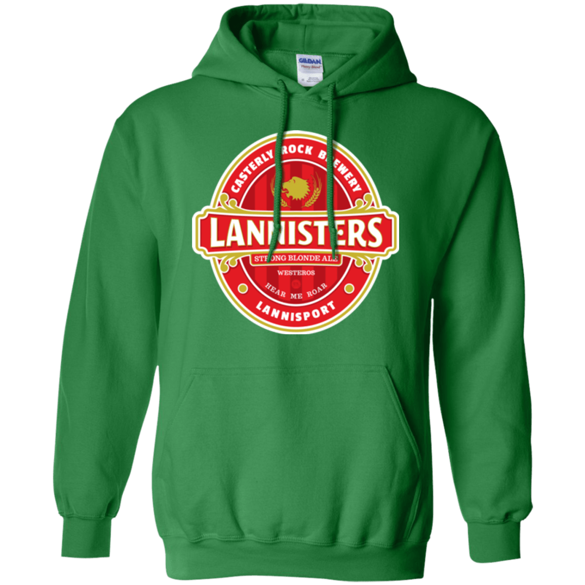 Sweatshirts Irish Green / Small Strong Blonde Ale Pullover Hoodie