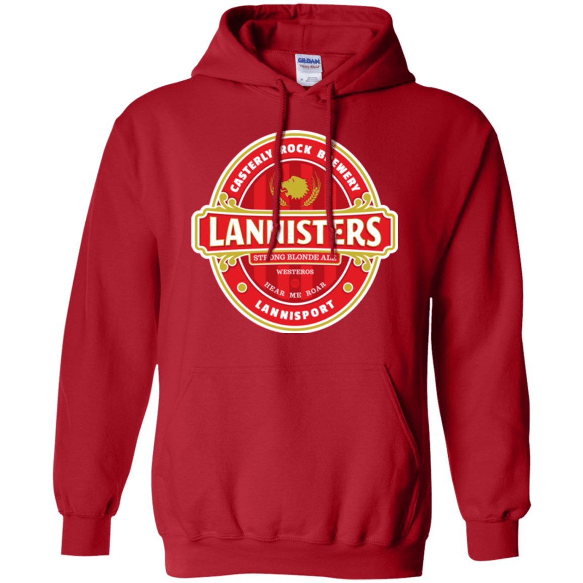 Sweatshirts Red / Small Strong Blonde Ale Pullover Hoodie