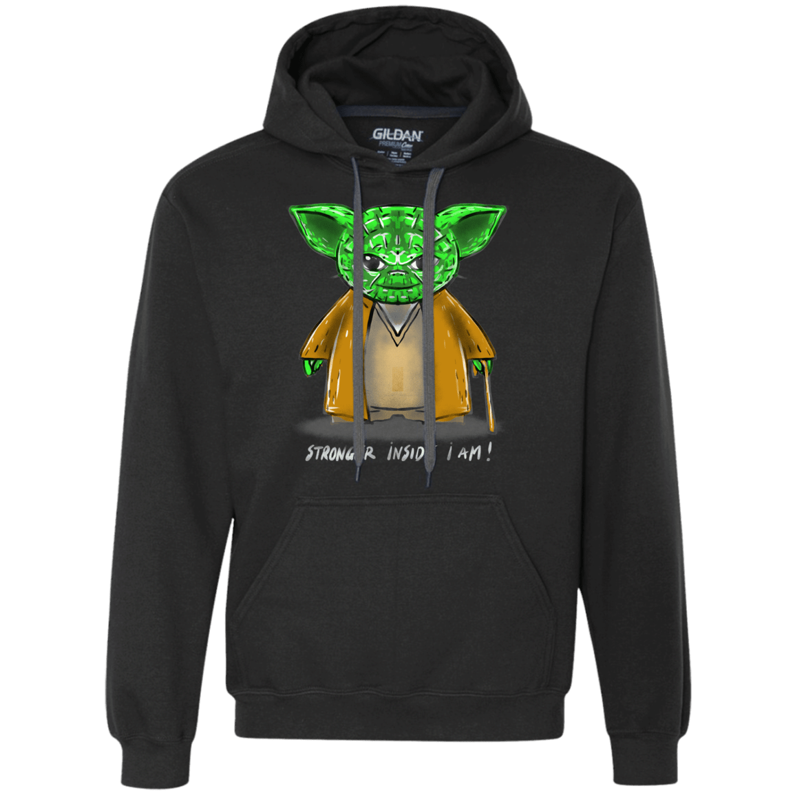 Sweatshirts Black / S Stronger Inside Premium Fleece Hoodie