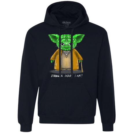 Sweatshirts Navy / S Stronger Inside Premium Fleece Hoodie